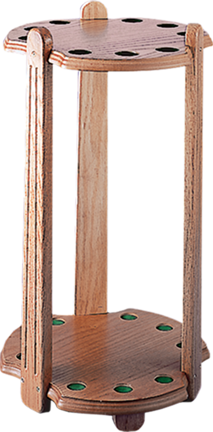 9 Cue Floor Rack